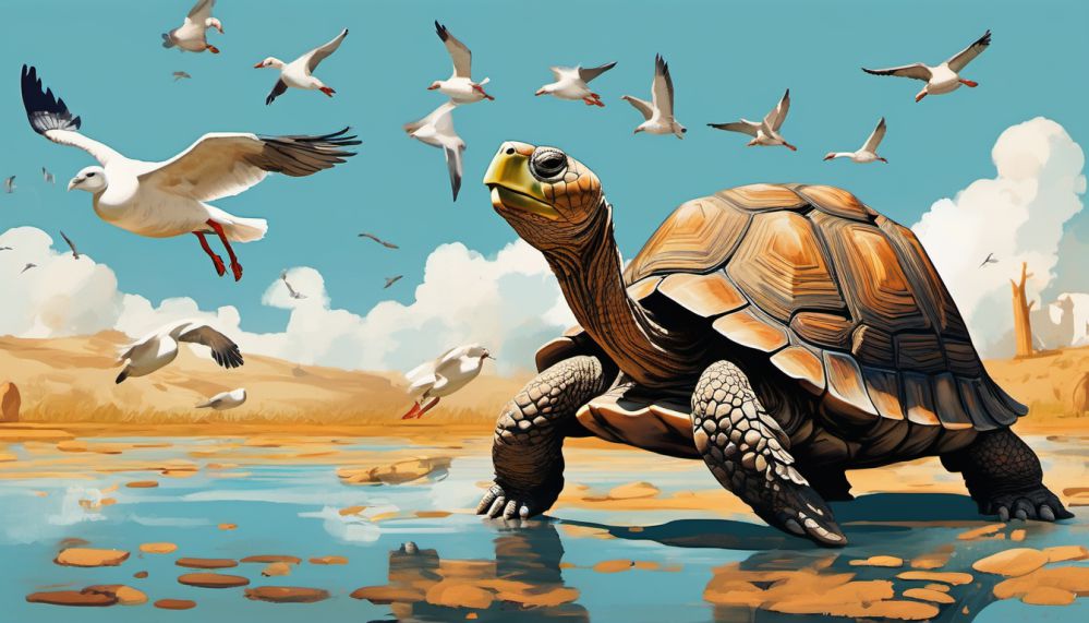 The Tortoise and the Geese